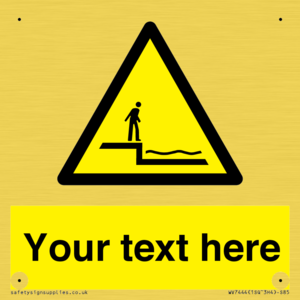 Custom Warning shallow water